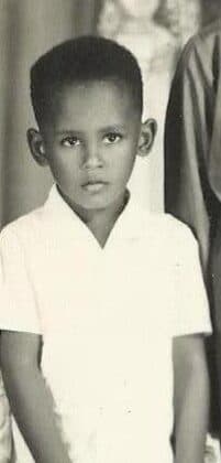 صورة لعبد الرحمن الصادق المهدي في طفولته | A childhood portrait of Abdelrahman Al Sadiq Al Mahdi