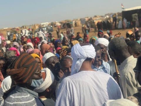 استقبال جماهيري لعبد الرحمن الصادق المهدي بعد العودة إلى أم درمان | A public reception for Abdelrahman Al Sadiq Al Mahdi after his return to Omdurman